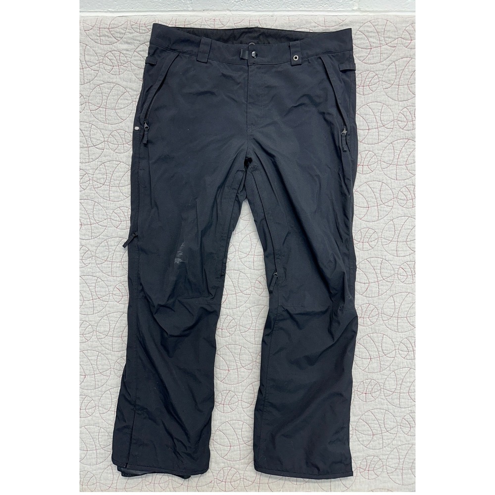686 Snowboard Pants‎ Black infiDRY 10K Waterproof Cargo / Mens XL